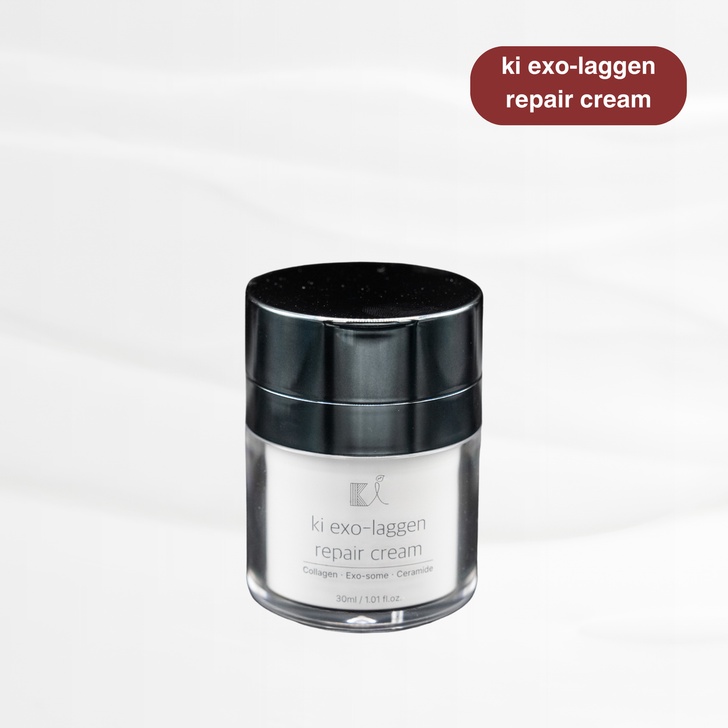 ki exo-laggen repair cream 30ml / 1.01 fl.oz – High Collagen + Exosome Infusion | Korean Anti-Aging Face Cream for Radiance, Firmness & Glow
