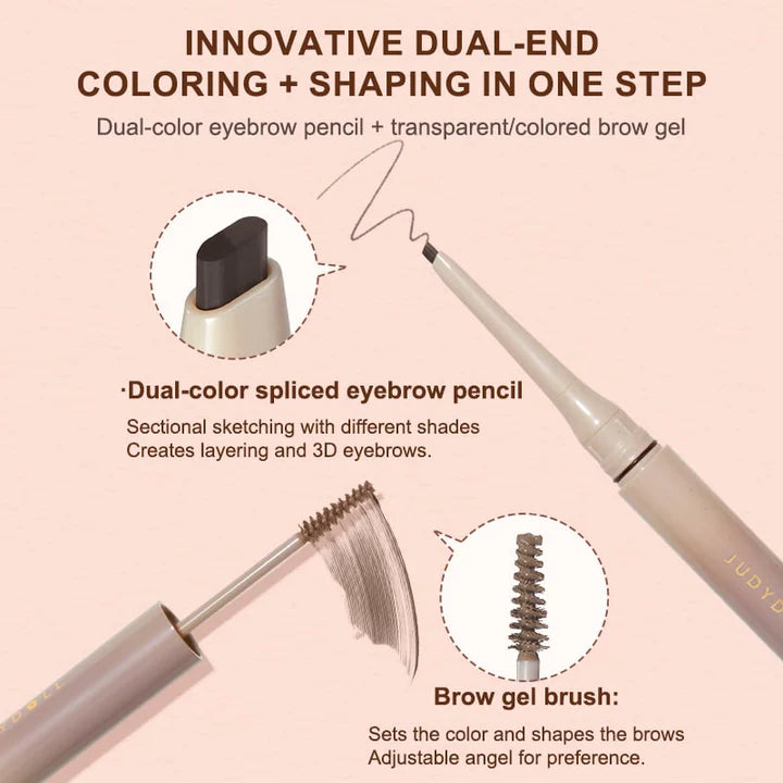 Judydoll Duo Eyebrow Pencil & Brow Mascara