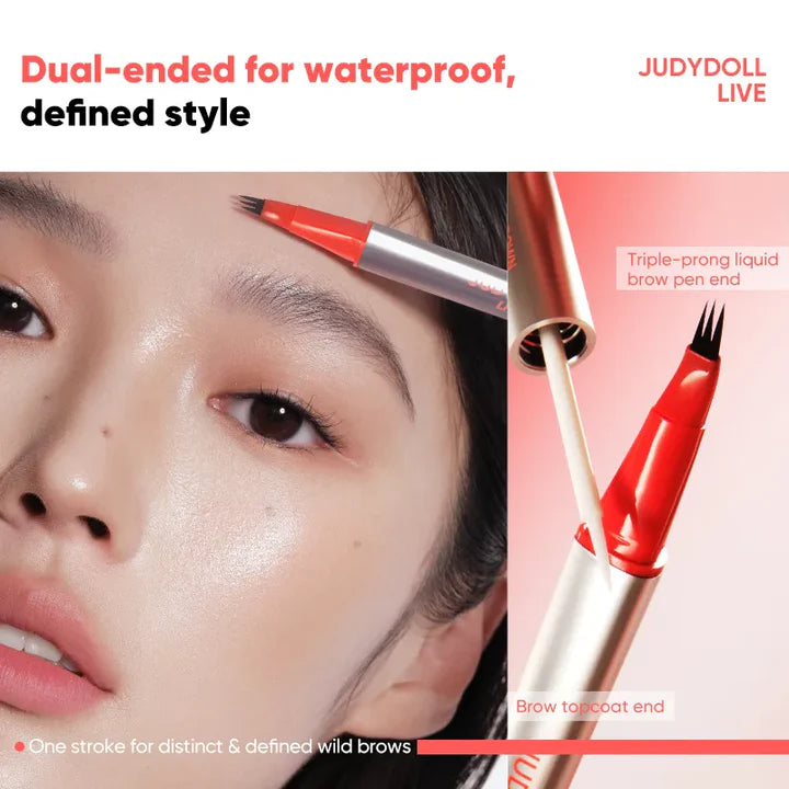Judydoll Dual-End Liquid Brow Pen
