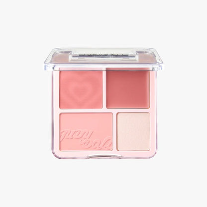 Judydoll 4-Shade Blush & Highlight Palette 9g