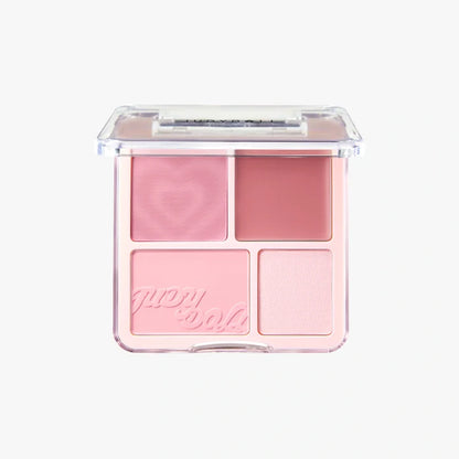 Judydoll 4-Shade Blush & Highlight Palette 9g