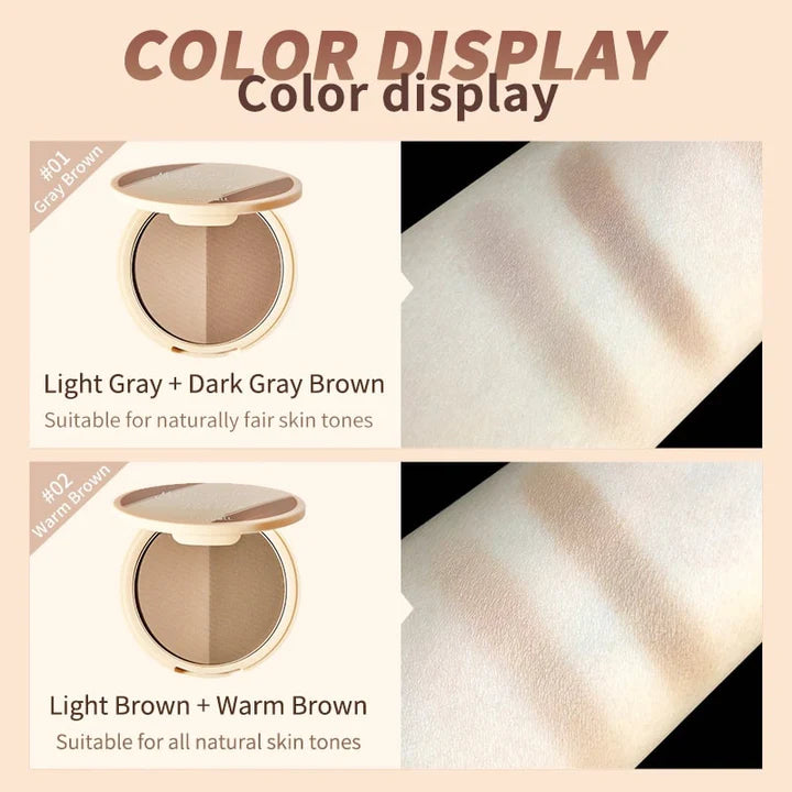 Judydoll Highlight & Contour 01 – Dual-Shade Face Sculpting Compact