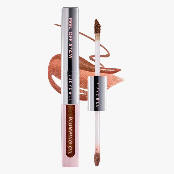 Judydoll Peel-Off Lip Stain & Plumping Oil Duo