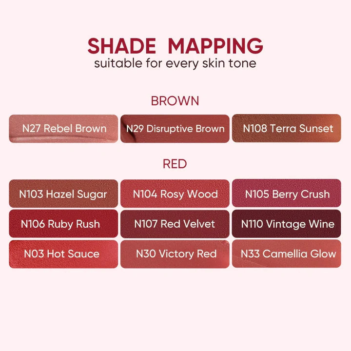 Judydoll Cushion Matte Lock Lip Cream Matte Lip Tint 2.6ml