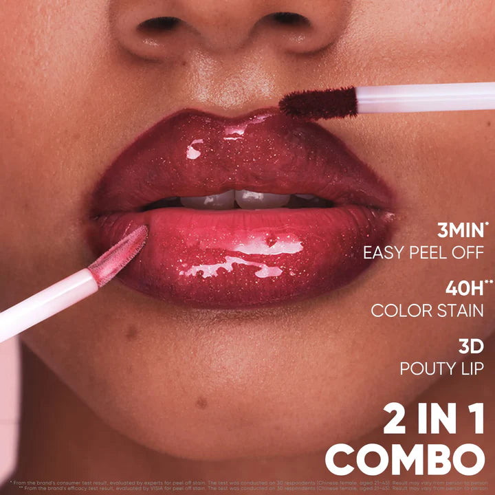 Judydoll Peel-Off Lip Stain & Plumping Oil Duo
