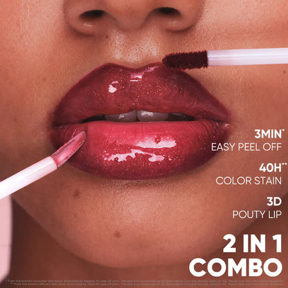 Judydoll Peel-Off Lip Stain & Plumping Oil Duo