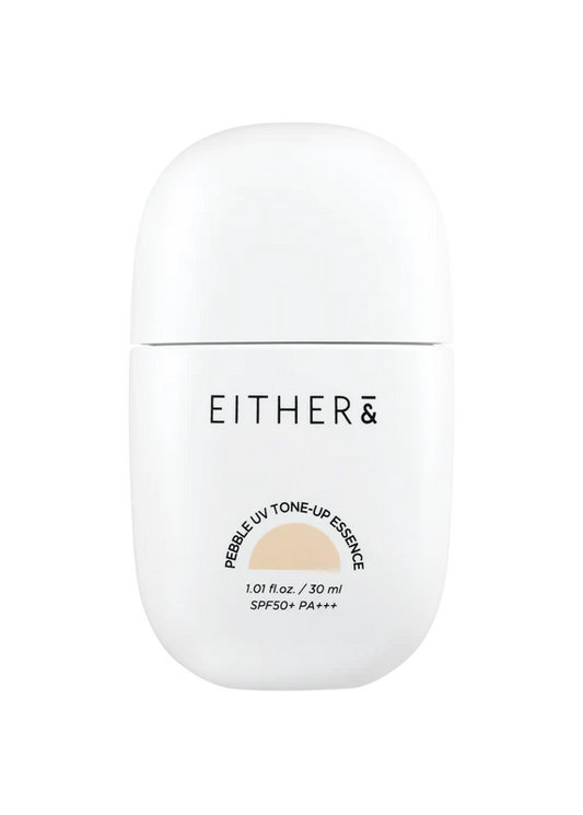 EITHER& Pebble UV Tone-Up Essence – 01 Skin Beige SPF50 PA+++