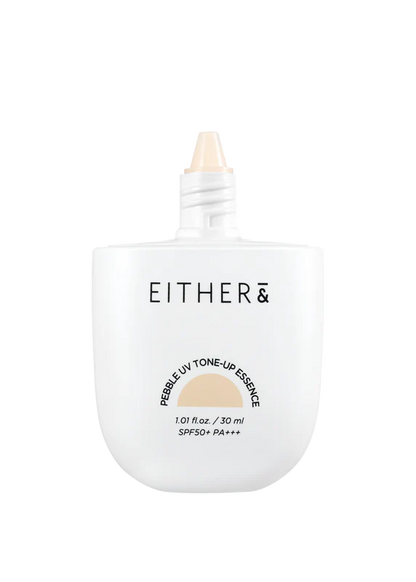 EITHER& Pebble UV Tone-Up Essence – 01 Skin Beige SPF50 PA+++