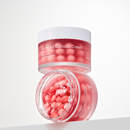 KI Vinoreset Capsule Cream resverator capsules for spot correcting radiant skin