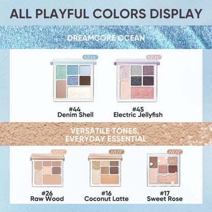 Judydoll 7-Color All-In-One Face & Eye Palette 8.5g