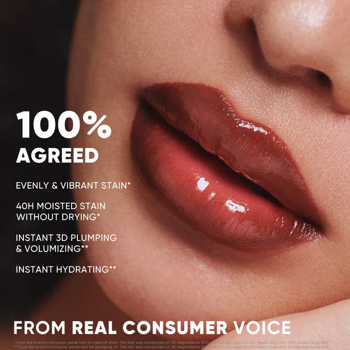 Judydoll Peel-Off Lip Stain & Plumping Oil Duo