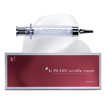 ki PD-EXO wrinkle cream 0.33 fl.oz – Korean Skin Care Anti-Aging Face Cream with Double Exosomes & PDRN, Adenosine, 8 Peptides & Hyaluronic Acid for Firming, Hydrating & Wrinkle Care