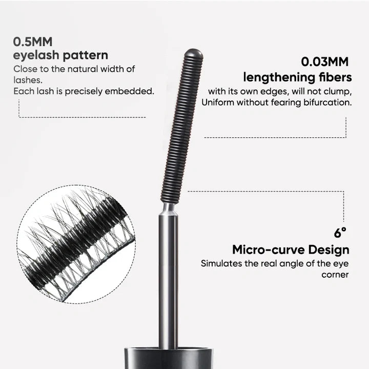 Judydoll Curling Iron Mascara #01 Black 3g Curling Lengthening Mascara