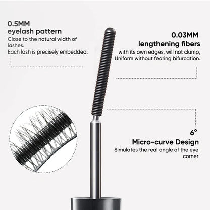Judydoll Curling Iron Mascara #01 Black 3g Curling Lengthening Mascara