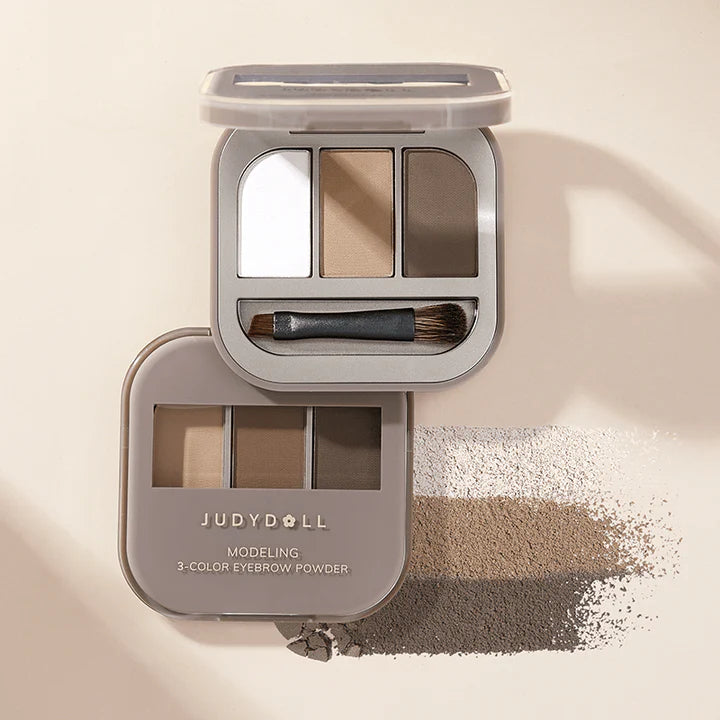 Judydoll Modeling 3-Color Eyebrow Powder 2.7g