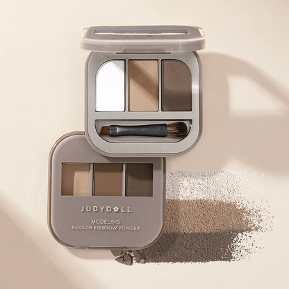 Judydoll Modeling 3-Color Eyebrow Powder 2.7g