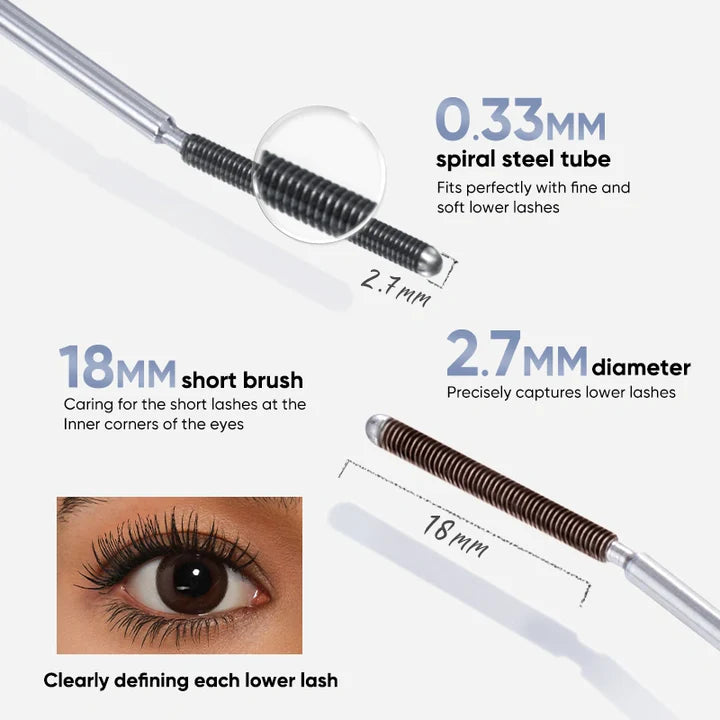 Judydoll Curling Iron Mascara #01 Black 3g Curling Lengthening Mascara
