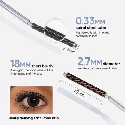 Judydoll Curling Iron Mascara #01 Black 3g Curling Lengthening Mascara