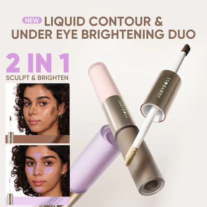 Judydoll Dual-Ended Contour & Under-Eye Brightening Wand 4.8g