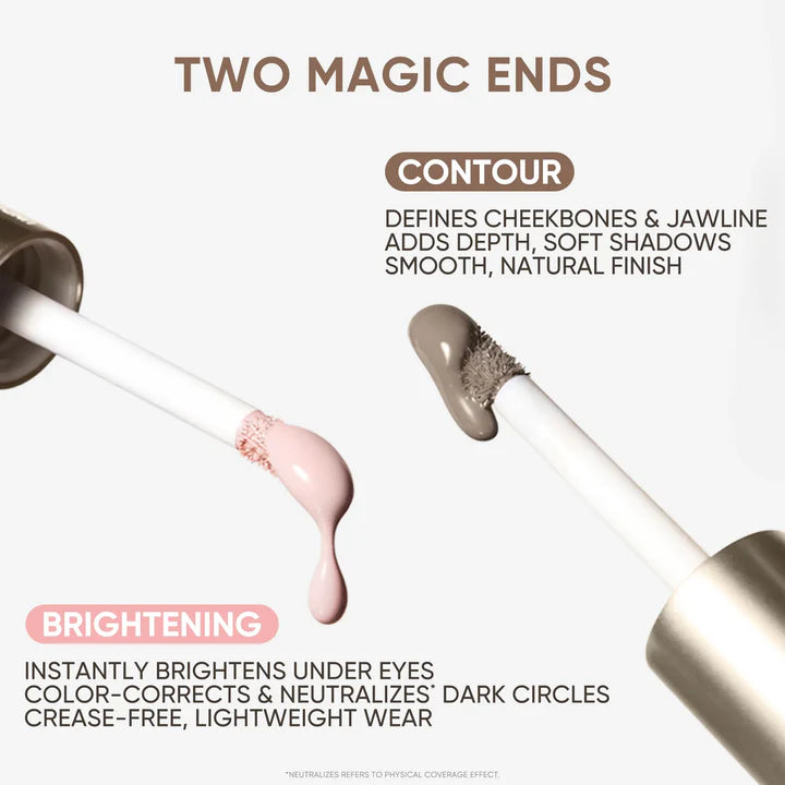 Judydoll Dual-Ended Contour & Under-Eye Brightening Wand 4.8g