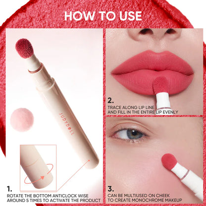 Judydoll Cushion Matte Lock Lip Cream N03 Long Lasting Lip Color 2.6ml