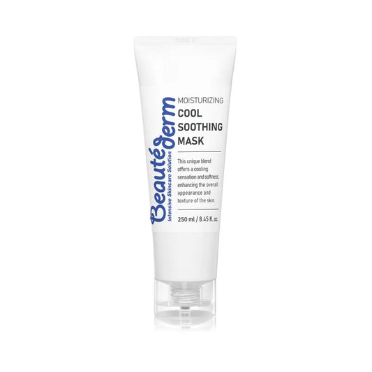 [Beauté Derm] Cool Soothing Mask 250ml with Centella Asiatica Extract, Mugwort Extract, Skin Soothing, Intense Hydration
