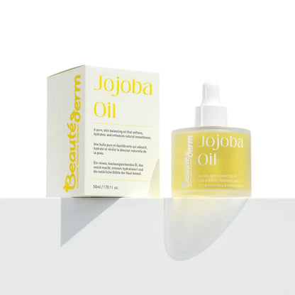 [Beauté Derm] Jojoba Oil | Pure Skin Balancing Oil – Hydating & Smooth Skin Formula
