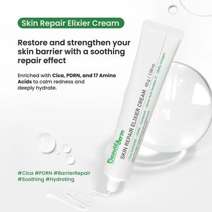 [Beauté Derm]Ki Skin Moisturizing and Repairing Essence Cream with 280Da Collagen Panthenol & Snowdrop Exudate for Hydration Soothing and Improved Skin Condition Soothing Serum Firm & Lift Serum