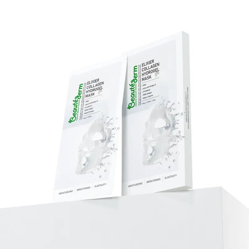 Beautéderm Elixier Collagen Hydrogel Mask | Elasticity & Deep Moisture Care