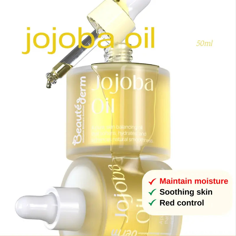 [Beauté Derm] Jojoba Oil | Pure Skin Balancing Oil – Hydating & Smooth Skin Formula