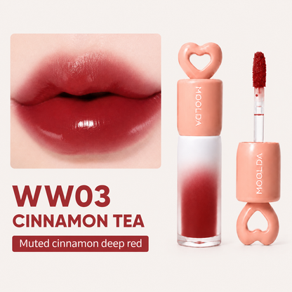 Korean MOOLDA Love Core Tattoo Water Lip Tint WW01-WW10 Long Lasting Stain