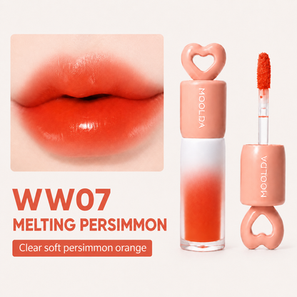 Korean MOOLDA Love Core Tattoo Water Lip Tint WW01-WW10 Long Lasting Stain