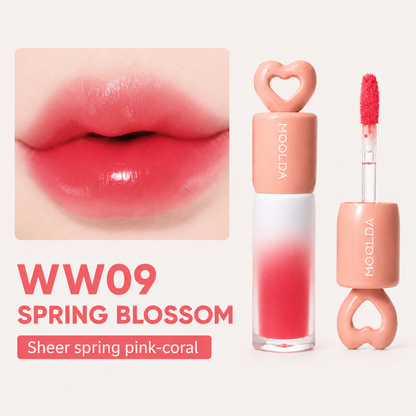 Korean MOOLDA Love Core Tattoo Water Lip Tint WW01-WW10 Long Lasting Stain