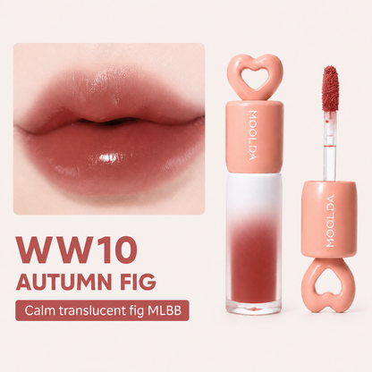 Korean MOOLDA Love Core Tattoo Water Lip Tint WW01-WW10 Long Lasting Stain