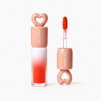 Korean MOOLDA Love Core Tattoo Water Lip Tint WW01-WW10 Long Lasting Stain
