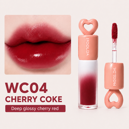 Korean MOOLDA Love Core Tattoo Water Lip Tint WW01-WW10 Long Lasting Stain
