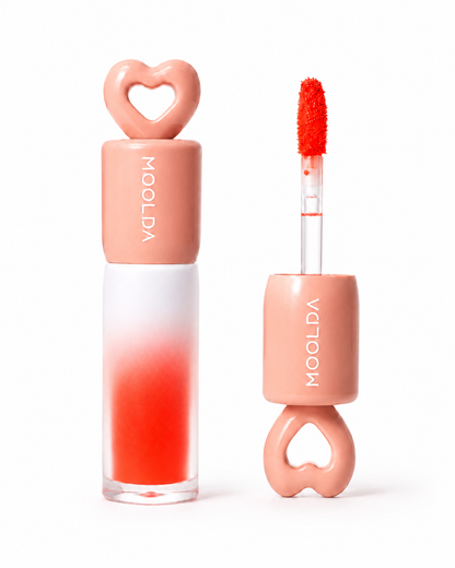 Korean MOOLDA Love Core Tattoo Water Lip Tint WW01-WW10 Long Lasting Stain