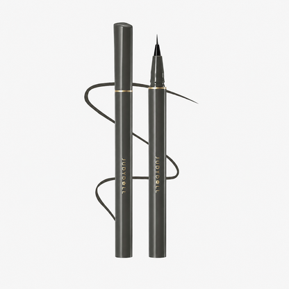 JudyDoll Slim Liquid Eyeliner #01 Black, Fine Tip Precision Eye Liner Pen