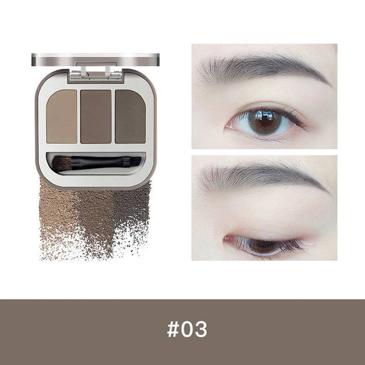 Judydoll Modeling 3-Color Eyebrow Powder 2.7g