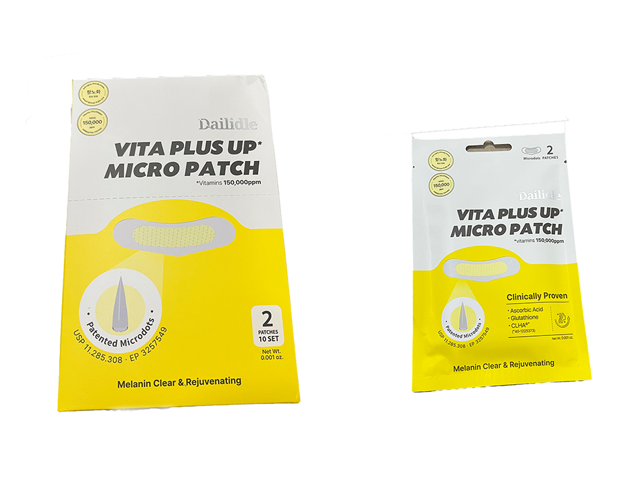Daily Vita Plus Up Micro Patch – Vitamin Brightening Spot Patches (2 Patches 10 Sets)