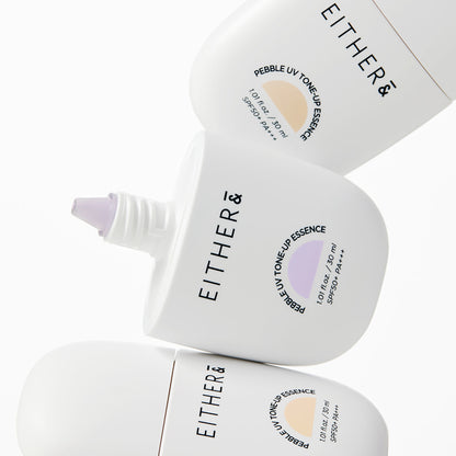 EITHER& Pebble UV Tone-Up Essence – 02 Pure Lavender SPF50 PA+++