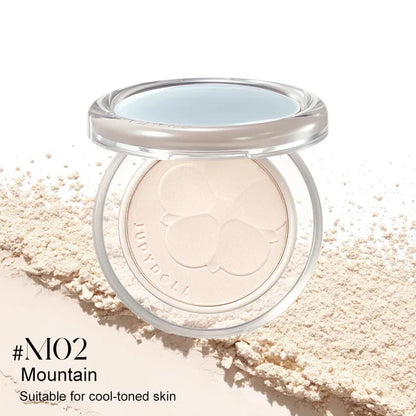 Judydoll Glazed Highlight Powder #M01 – Soft Glow Face Highlighter Compact