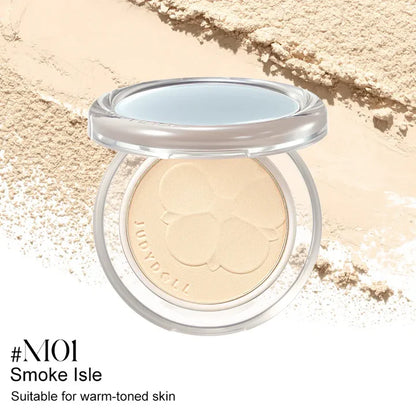 Judydoll Glazed Highlight Powder #M01 – Soft Glow Face Highlighter Compact